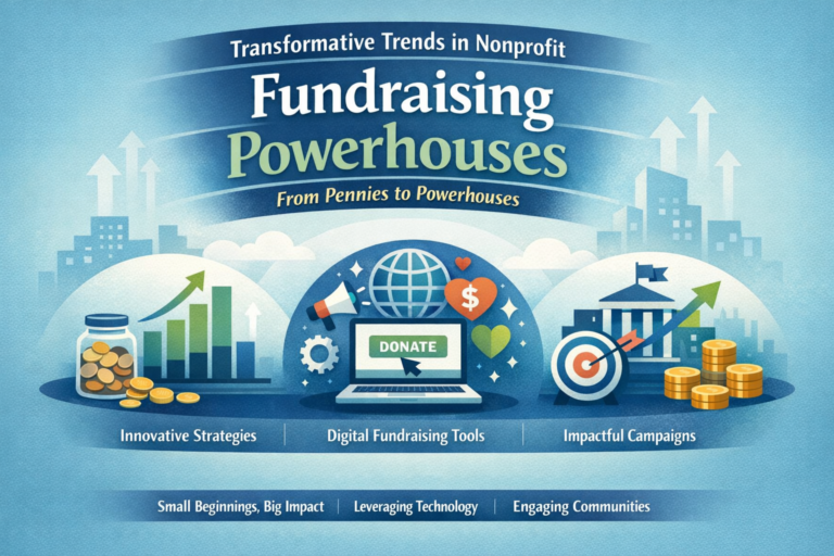 From Pennies to Powerhouses: Transformative Trends in Nonprofit Fundraising
